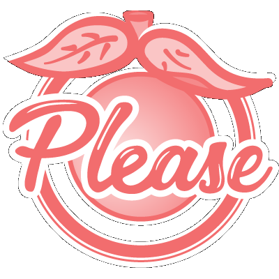Please Peach Logo Please Peach Logo